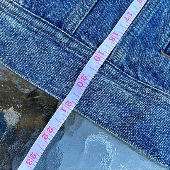VTG J. Crew denim trucker jacket size M - Picture 7 of 7